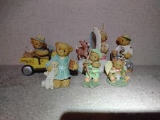 Cherished Teddies figurines lot of 6, USED picture