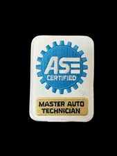 NEW ASE Certified Gold Master Auto Technician Patch 4
