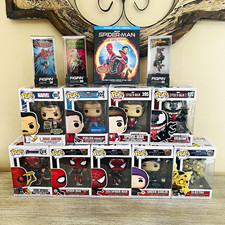 Funko FiGPiN Marvel Mixed Lot Vinyl Figures Spider-Man Venom Walmart Exclusive picture