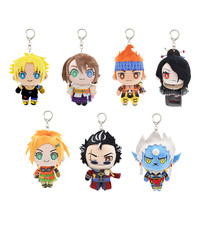 Final Fantasy X Pocket Pea Prets Mascot Keychain Complete 7 Piece Set PSL picture