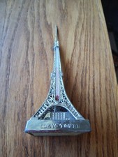 Tokyo Tower  Tokyo Japan Metal Souvenir Miniature Replica Pat No. 140935 Rare picture