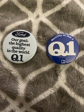 VINTAGE FORD MOTOR COMPANY Lot of 2 Pins Q1 Highest Quality  picture