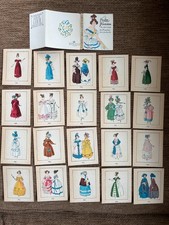 La Mode Feminine  1800 to 1900 Fashion  Hand- Colored Plates in Slipcase- French picture