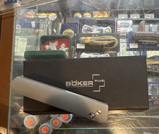Limited Edition Rare Böker Plus Silver Metal Handle SS picture