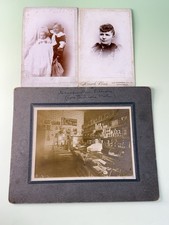 1907 Petersen Family Photos Denmark Minneapolis General Store Cabinet Cards picture