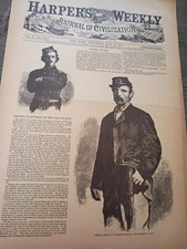 Harpers Weekly May 11 1861  no missing pages Complete Colonel Ellsworth/  Wilson picture