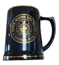 Vintage Central Missouri State College Warrensburg Beer Stein Mug MINTY RARE picture