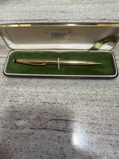 Cross Solid 14k Yellow Gold Mechanical Pencil 22 Grams picture