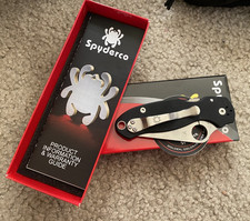 Spyderco Para 2 Knife-Black- New picture
