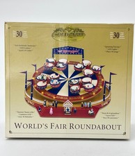 Mr. Christmas World's Fair Roundabout Gold Label Musical Animated Tested w/ Box picture