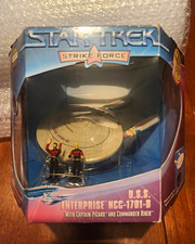 Playmates Star Trek TNG U.S.S. Enterprise NCC-1701-D w/ Picard & Riker picture