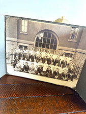 F. W. Romell Vtg Ogden School 1931 Chicago Class Photo B&W Landscape Photograph picture