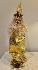Vintage Victorian Santa Wine Bottle Cover 24