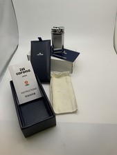 IM Corona Old Boy Pipe Lighter Chrome Stripes picture