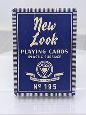 Vintage New Look Playing Cards Made in Germany Nr. 195 ASS RARE picture