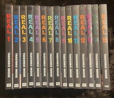 BRAND NEW Viz Signature Takehiko Inoue Real Vol 1-16 English Manga Set picture