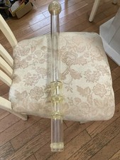 Vintage 1990’s Glass Bong Pipe Steamroller 27” Long HUGE picture
