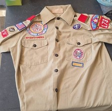 BSA Eagle Scout Shirt with All Medals + Bandana + Sashes + Belt with Belt Loops picture