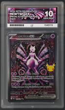 ACE Perfect 10 Mewtwo EX 151/128 30th Celebration Gem Mint Pokemon picture