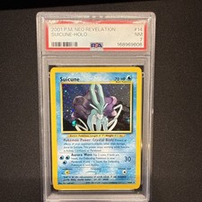 Pokemon Neo Revelation 2001 Suicune #14 Holo 14/64 PSA 7 NM Near Mint picture