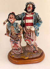 Rare Vanmark 1999 “Clowning In America” “Sack Race” Stamped 1/1745 picture