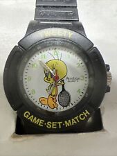 Vintage 1993 Armitron Warner Br Looney Tunes Tweety Bird Sports Watch in TIN picture