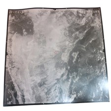 Vintage 1956 Aerial Survey Photograph 9ZZ-7-193 Black White Mapping Photo 9x9 picture