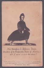 JEFFERSON DAVIS (CONFEDERATE STATES OF AMERICA) - PHOTOGRAPH UNSIGNED picture