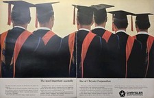 Chrysler Institute of Engineering Detroit 1110 Graduates Vintage Print Ad 1963 picture