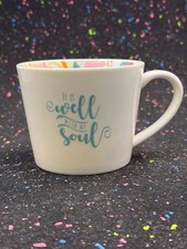 With Love Floral Inner Pattern Coffee Mug - 'It Is Well With My Soul' picture