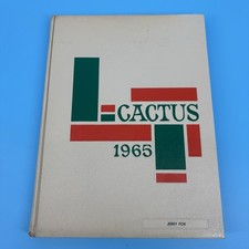 Vintage Yearbook Cactus 1965 Marion High School Marion Indiana picture
