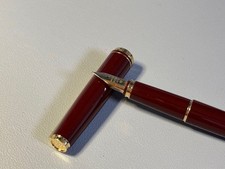 PILOT Fountain Pen 14K Gold Nib Burgundy Japan Used picture