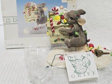 Charming Tails ALL THE TRIMMINGS Limited Edition Mouse Figurine Christmas 87/703 picture