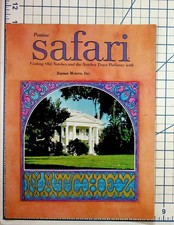 Pontiac Safari Natchez Trace Parkway Travel Brochure 1969 Bonneville Brougham picture