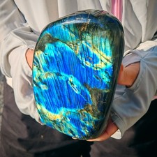 3.63 LB Natural crystal Labradorite Mineral Quartz Mineral Reiki healing picture