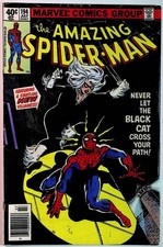The Amazing Spider-Man #194 Newsstand  (Marvel, July 1979) VG | First Black Cat picture