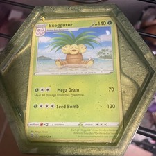 Pokemon Card Resin Coaster Featuring Exeggutor  picture