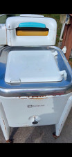 Maytag Vintage Top-Loading Washing Machine Washer, White/Silver/Blue picture