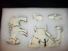 Lenox HOLIDAY Nativity Animals Miniature Set/4  New Addition 2026🐪🫏🐑🪿 picture