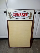 Vintage Genesee Beer Ale 28x17 Menu Board Sign picture