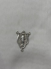 Sterling Silver Vintage Rosary Centerpiece picture