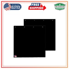 Buyers Products RC24PPB 24 x 24 Inch Black Polymer Mud Flaps, 2 Pack picture