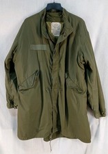 Vtg 1978 US Army M-65 Fishtail Parka Medium Regular OG-107 Cold Weather w/ 1983 picture