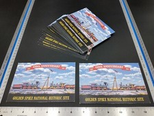 Lot of 33 'Golden Spike Nat'l Historic Site' 150th Anniversary Postcards #1779 picture