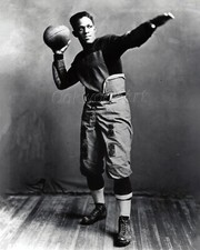 1916 FRITZ POLLARD in Football Pose, Brown University, Vintage Photo Reprint picture