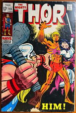 The Mighty Thor #165 1st Full Appearance of Him/Adam Warlock, KEY (see photos) picture