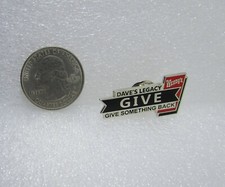 Wendy's Dave's Legacy Give - Give Something Back Pin picture