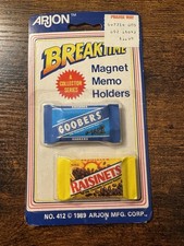 Vintage 1989 Nestle Goobers And Raisinets Magnets picture