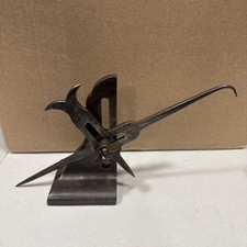 ANTIQUE VINTAGE SURFACE GAUGE SCRIBE Rare Machinist Tool Machinist Scribe picture