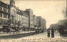 Boston Mass MA Keiths and Tremont St Rotograph A 7029 c1910 Postcard picture